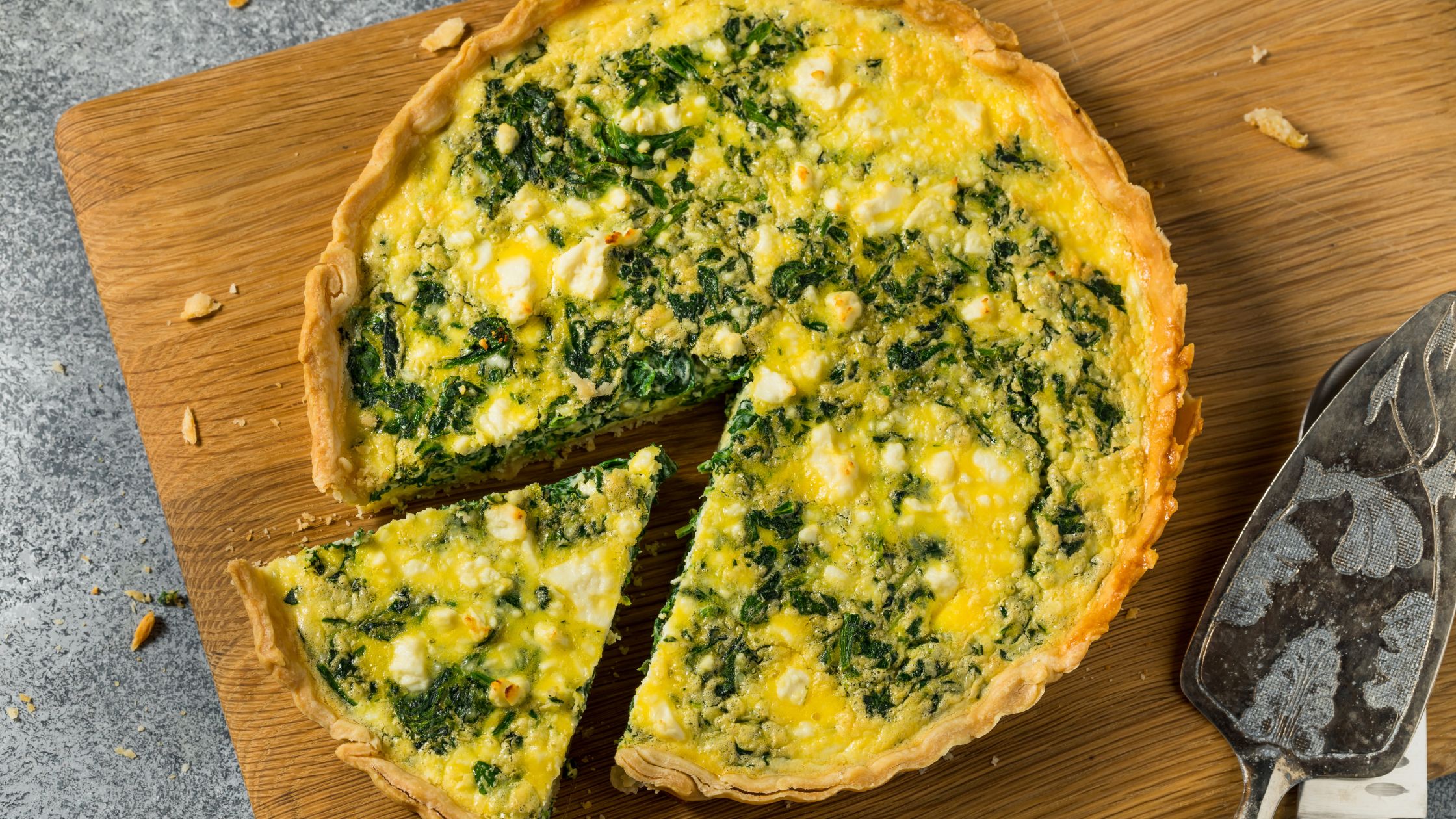 Spinach Quiche