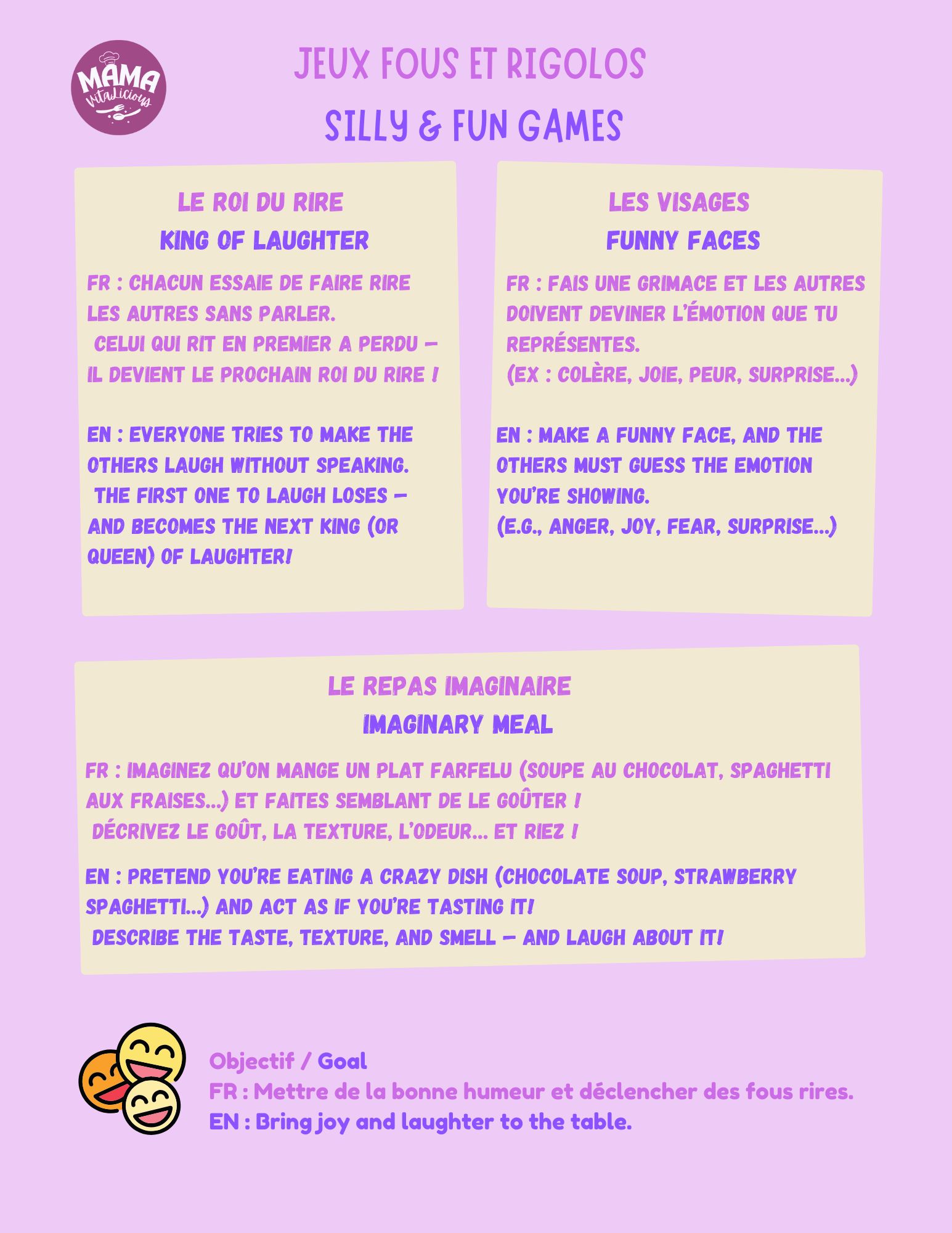 Silly and Fun games-Mama Vitalicious